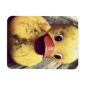 Gelber Gummi Ducky braucht einen Bath! Magnet (Horizontal)