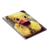 Gelber Gummi Ducky braucht einen Bath! Notizblock (Rechte Seite)