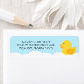 Gelber Gummi Ducky Bubble Bath (Insitu)