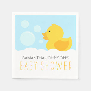 Gelber Gummi Ducky Bubble Bath Baby Dusche Serviette