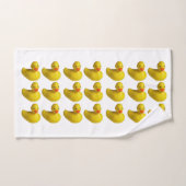 Gelber Gummi Ducky Duck Fuck Kinder Bath Time Badhandtuch Set (Handtuch)