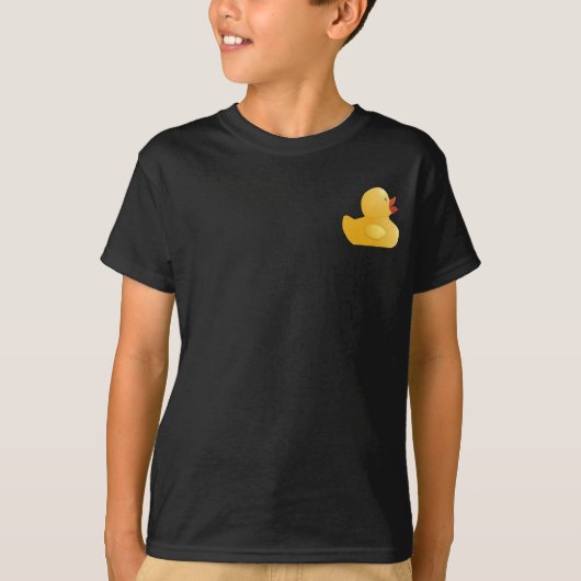 Gelber Gummi-Ente T-Shirt (Vorderseite)