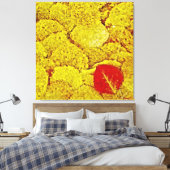 Gelber Herbst #2 - Gemälde Gemälde Leinwanddruck (Insitu (Schlafzimmer))