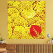 Gelber Herbst #2 - Gemälde Gemälde Leinwanddruck (Insitu (Wohnzimmer))