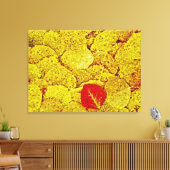 Gelber Herbst - Gemälde Gemälde Leinwand (Insitu (Wohnzimmer))