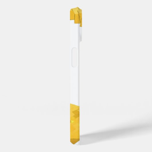 Gelber Herzdrache Case-Mate iPhone Hülle (Rückseite / Rechts)