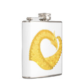 Gelber Herzdrache Flachmann (Rechts)