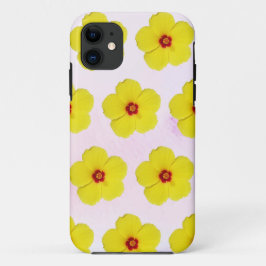 Gelber Hibiskus Blume Art Case-Mate iPhone Hülle