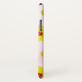 Gelber Hibiskus Blume Art Case-Mate iPhone Hülle (Hinten/Rechts)