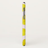 Gelber Hibiskus Blume Art Case-Mate iPhone Hülle (Hinten/Links)