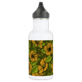 Gelber Hibiskus Edelstahlflasche (Rechts)