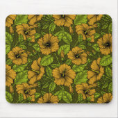 Gelber Hibiskus Mousepad (Vorne)