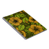 Gelber Hibiskus Notizblock (Rechte Seite)