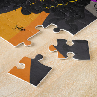 Gelber Hibiskus Puzzle