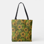 Gelber Hibiskus Tasche (Rückseite)