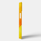 gelber Hintergrund. Aquarell auf Papier Case-Mate iPhone Hülle (Rückseite / Rechts)