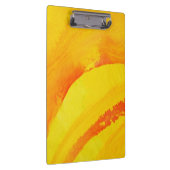 gelber Hintergrund. Aquarell auf Papier Klemmbrett (Rechts)