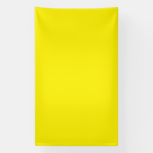 gelber Hintergrund mit schwarzer Grenze Banner (Vertikal)