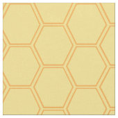 Gelber Honigwamm Stoff (Nahaufnahme)