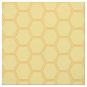 Gelber Honigwamm Stoff (Muster)