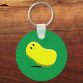 Gelber Jellybeerischer Schlüsselanhänger (Vorderseite)