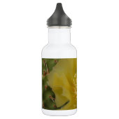 Gelber Kaktus in der Blüte Trinkflasche (Links)