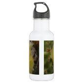 Gelber Kaktus in der Blüte Trinkflasche (Rückseite)