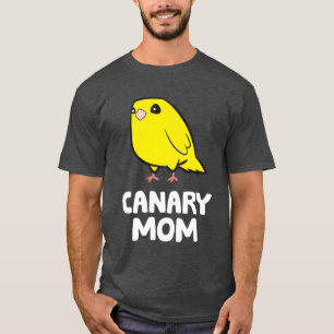Gelber Kanarienvogel Kanarienvogel-Mama Familie T-Shirt