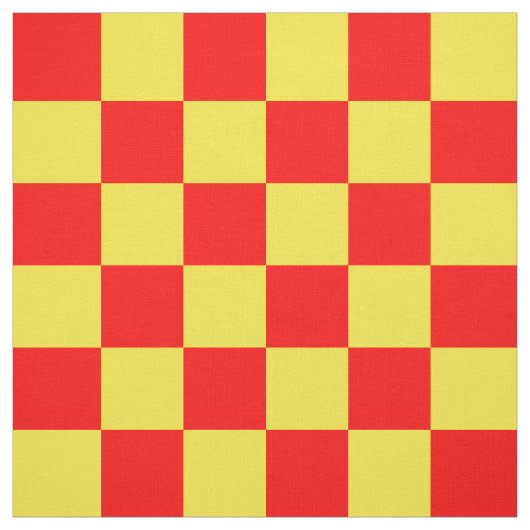 Gelber Karo Prüfmuster-Design Stoff (Muster)