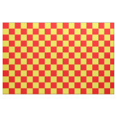 Gelber Karo Prüfmuster-Design Stoff (Fat Quarter (45,7 x 55,9 cm))