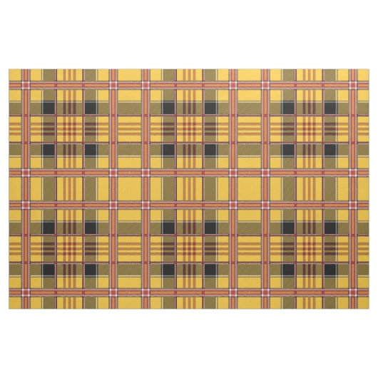 gelber Karostoff Stoff (Yard (91,4 cm))