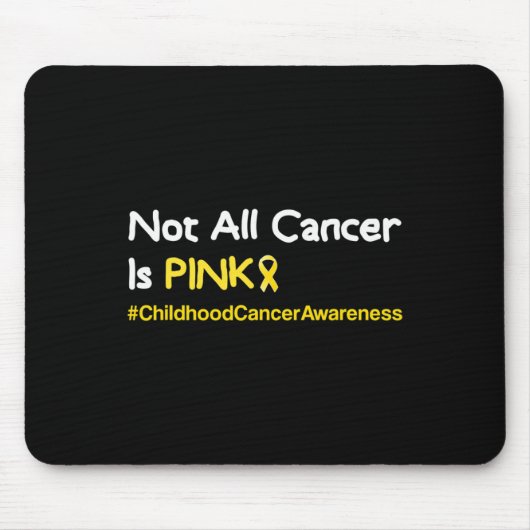 Gelber Krebs im Kindesalter für Kinder Mousepad (Vorne)