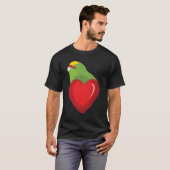 Gelber Kronensittich T-Shirt (Vorne ganz)