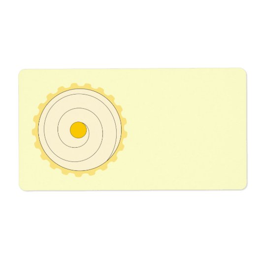 Gelber Kuchen. Eiskuchen. (Vorne)