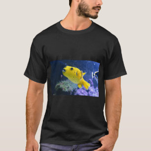 Gelber Kugelfisch T-Shirt