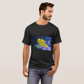 Gelber Kugelfisch T-Shirt (Vorne ganz)