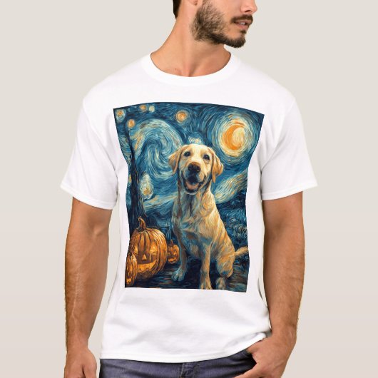 Gelber Labrador (2) T-Shirt (Vorderseite)