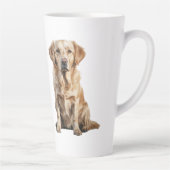 Gelber Labrador-Becher Milchtasse (Rechts)