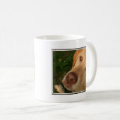 Gelber Labrador Kaffeetasse (VorderseiteRechts)