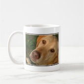 Gelber Labrador Kaffeetasse (Links)
