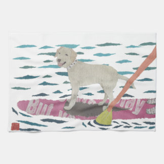 Gelber Labrador, Labrador-Retriever, Strand-Hund Küchentuch