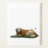 Gelber Labrador Mixed Rasse Hunde Tagesplaner Planer (Rückseite)