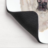 Gelber Labrador Retriever Mousepad (Ecke)