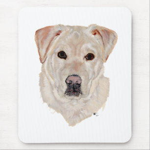 Gelber Labrador Retriever Mousepad
