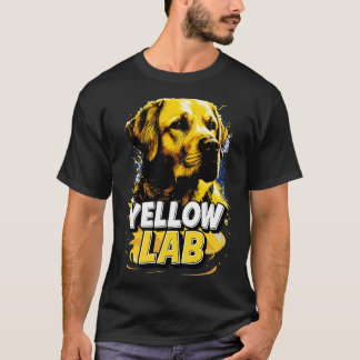 Gelber Labrador Retriever Vertrauenswürdiger Begle T-Shirt
