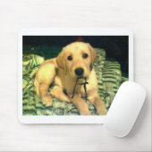 gelber labrador retriever-Welpe Mousepad (Mit Mouse)