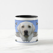 Gelber Labrador-Tribut Tasse (Zentrum)