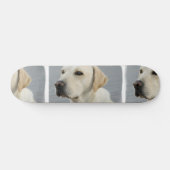 Gelber LabradorSkateboard Skateboard (Horizontal)