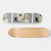 Gelber LabradorSkateboard Skateboard (Horizontal)
