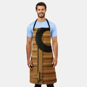 Gelber Lastträger Schürze (Getragen)